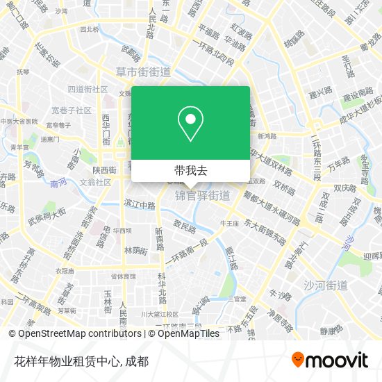 花样年物业租赁中心地图