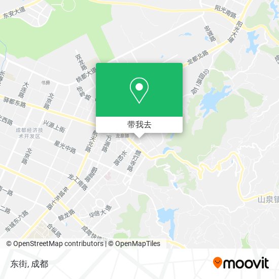 东街地图