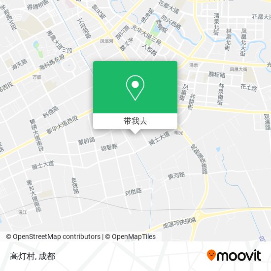 高灯村地图