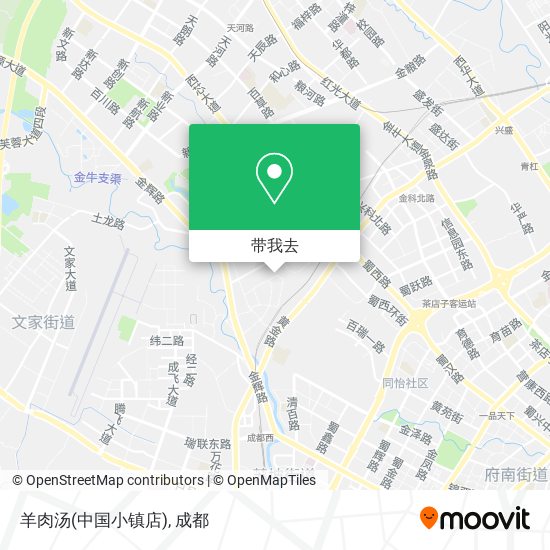 羊肉汤(中国小镇店)地图