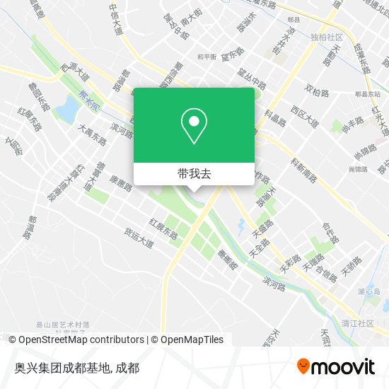 奥兴集团成都基地地图