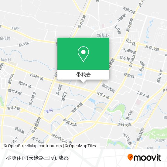 桃源住宿(天缘路三段)地图