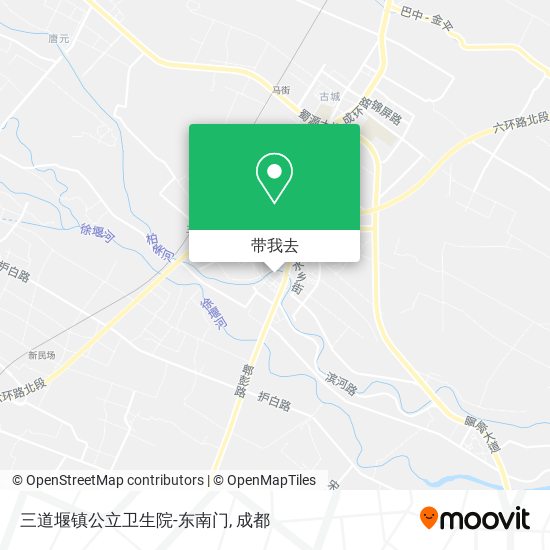 三道堰镇公立卫生院-东南门地图