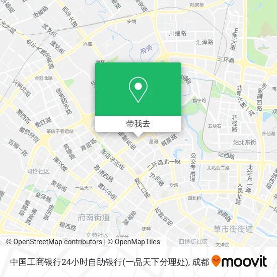中国工商银行24小时自助银行(一品天下分理处)地图