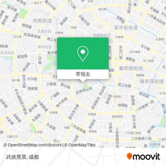 武侯黑茶地图