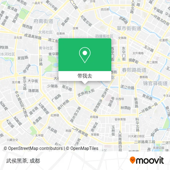 武侯黑茶地图