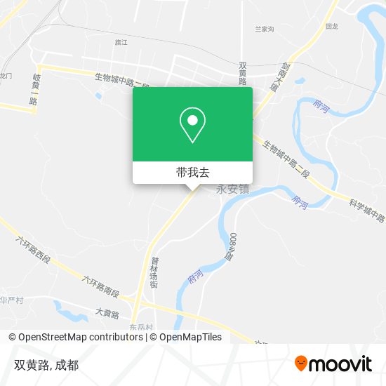 双黄路地图