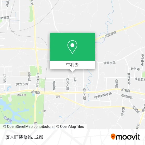 廖木匠装修饰地图