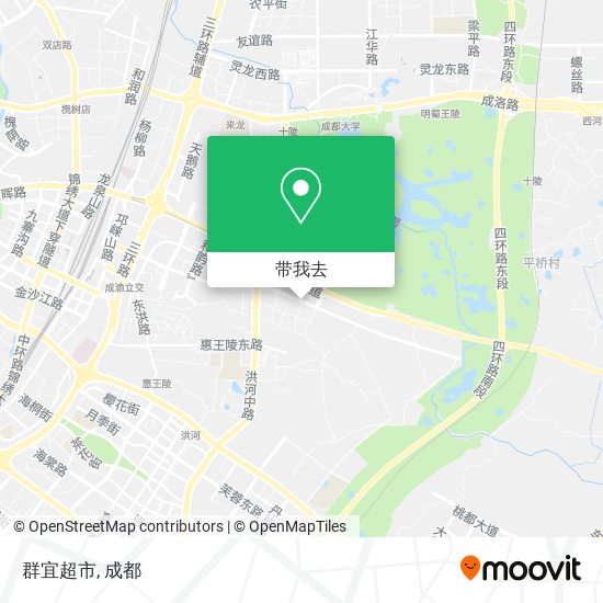 群宜超市地图