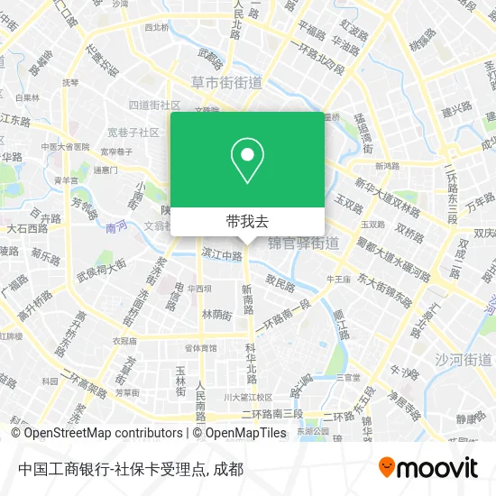 中国工商银行-社保卡受理点地图