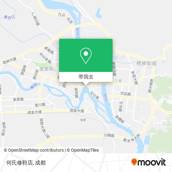 何氏修鞋店地图