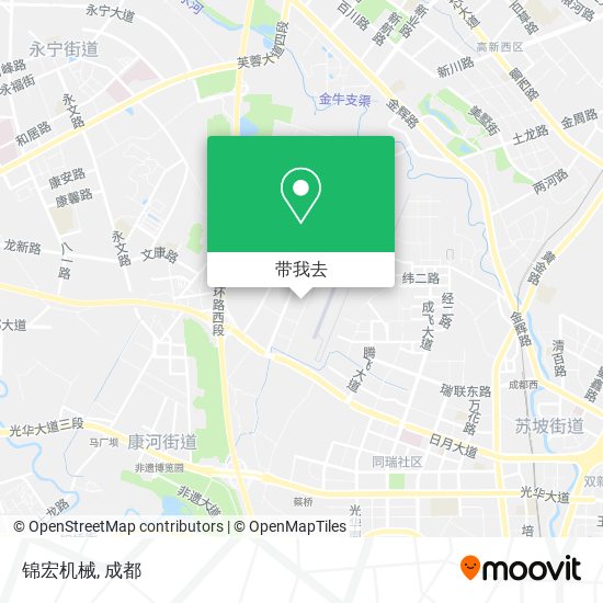 锦宏机械地图