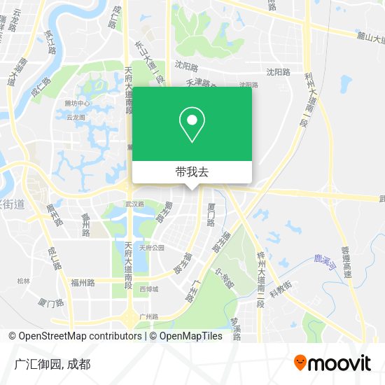广汇御园地图