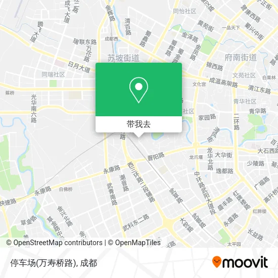 停车场(万寿桥路)地图