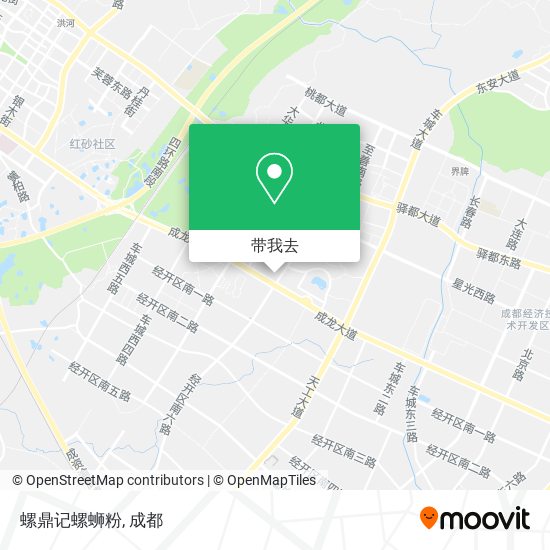螺鼎记螺蛳粉地图