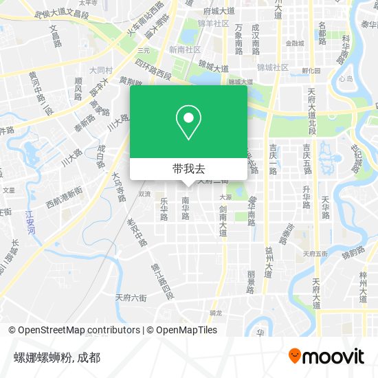 螺娜螺蛳粉地图