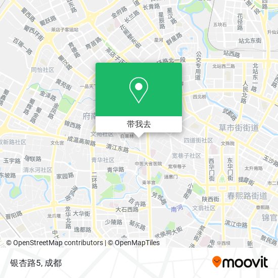 银杏路5地图