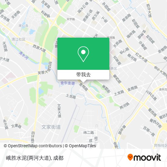 峨胜水泥(两河大道)地图