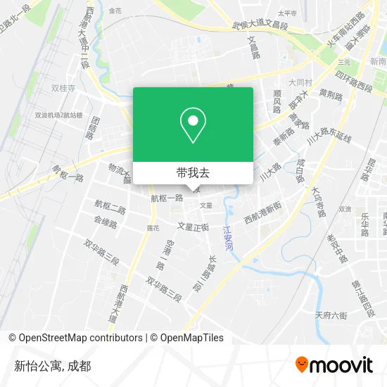 新怡公寓地图