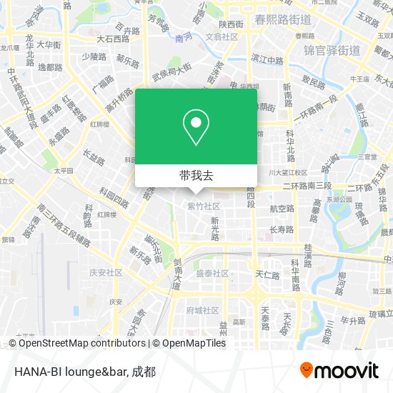 HANA-BI lounge&bar地图
