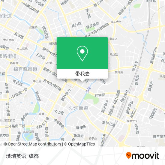 璞瑞英语地图