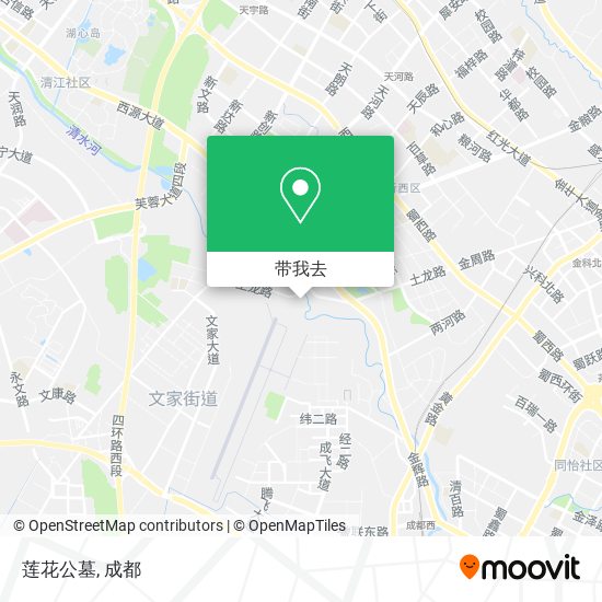 莲花公墓地图