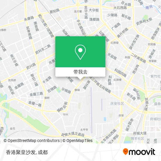 香港聚皇沙发地图