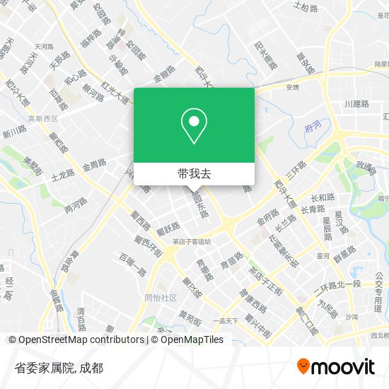 省委家属院地图