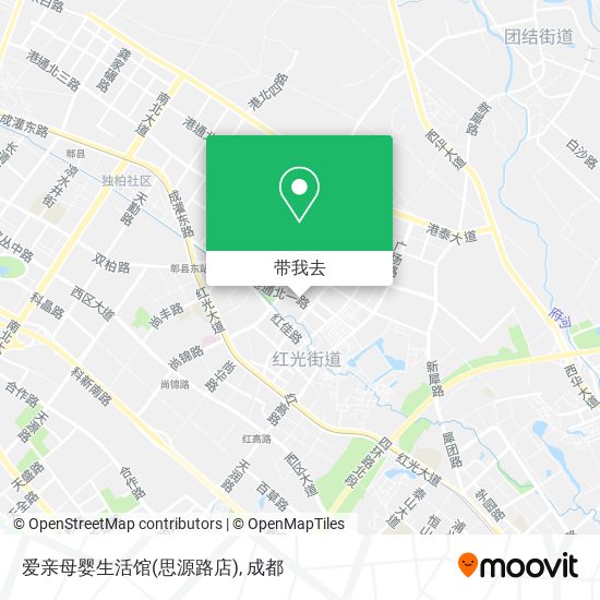 爱亲母婴生活馆(思源路店)地图
