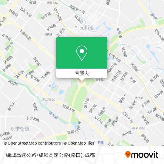 绕城高速公路/成灌高速公路(路口)地图