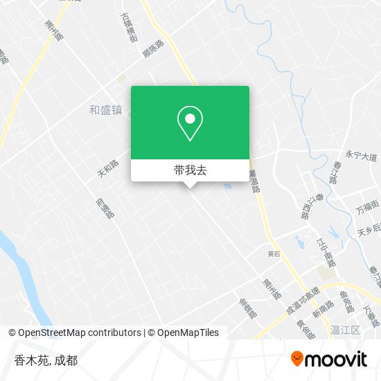 香木苑地图