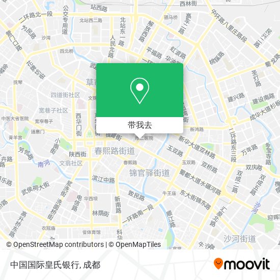 中国国际皇氏银行地图