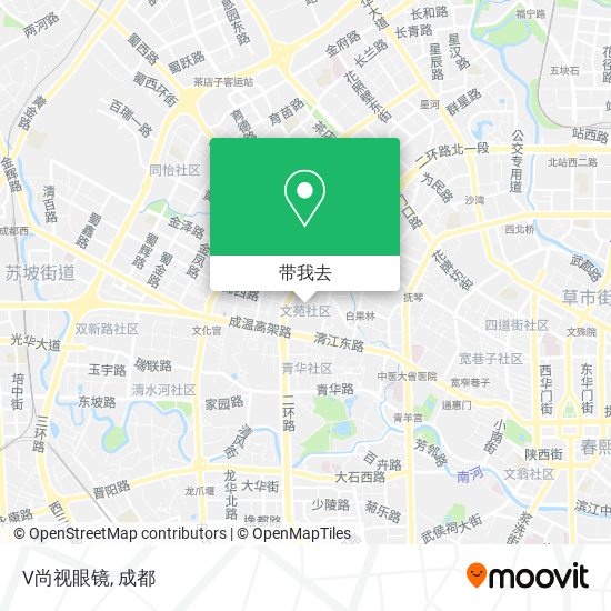 V尚视眼镜地图