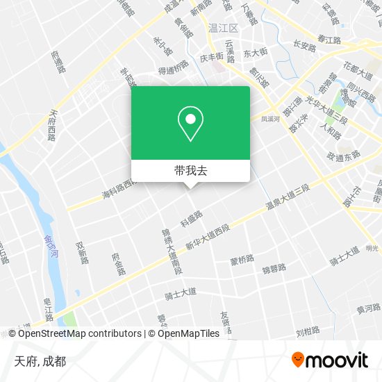 天府地图