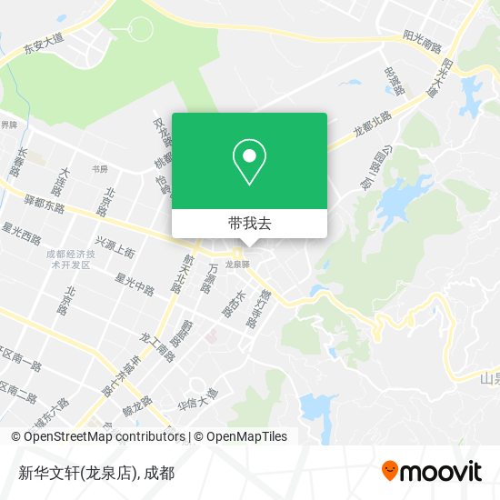 新华文轩(龙泉店)地图