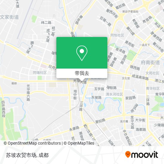 苏坡农贸市场地图