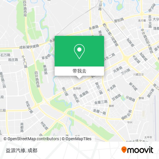 益源汽修地图
