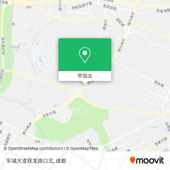 车城大道双龙路口北地图
