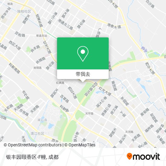 银丰园颐香区-F幢地图