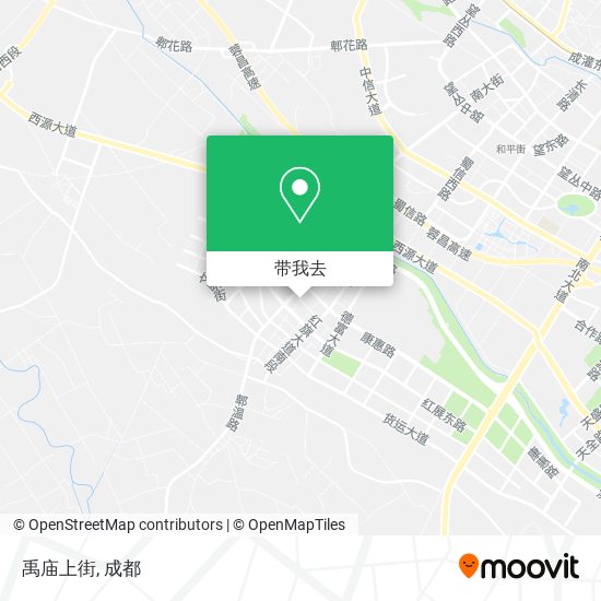 禹庙上街地图