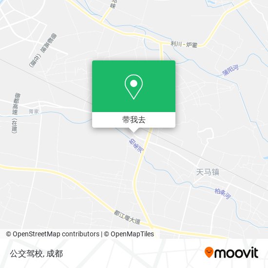 公交驾校地图