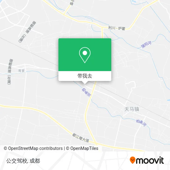 公交驾校地图
