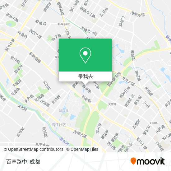 百草路中地图