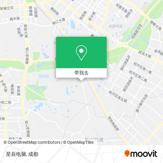 星辰电脑地图