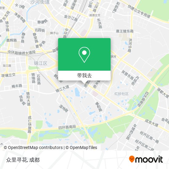 众里寻花地图
