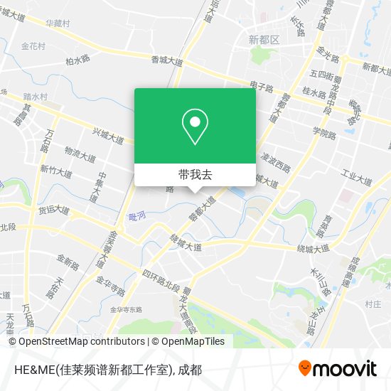HE&ME(佳莱频谱新都工作室)地图