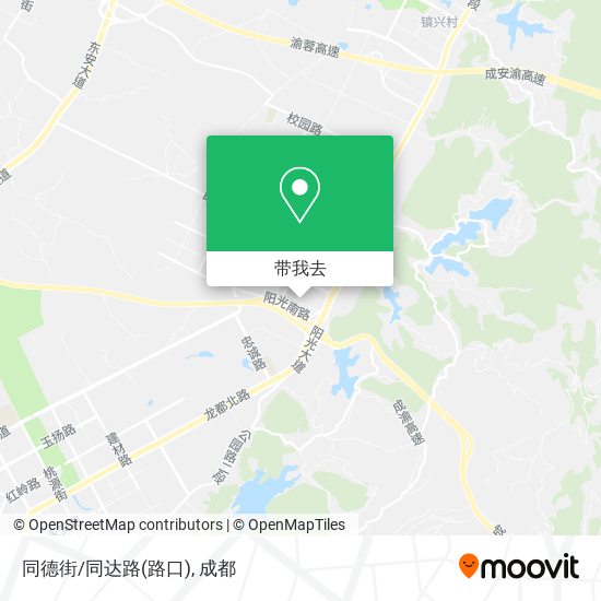 同德街/同达路(路口)地图