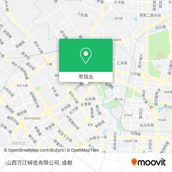 山西万江铸造有限公司地图