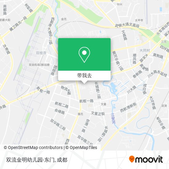 双流金明幼儿园-东门地图