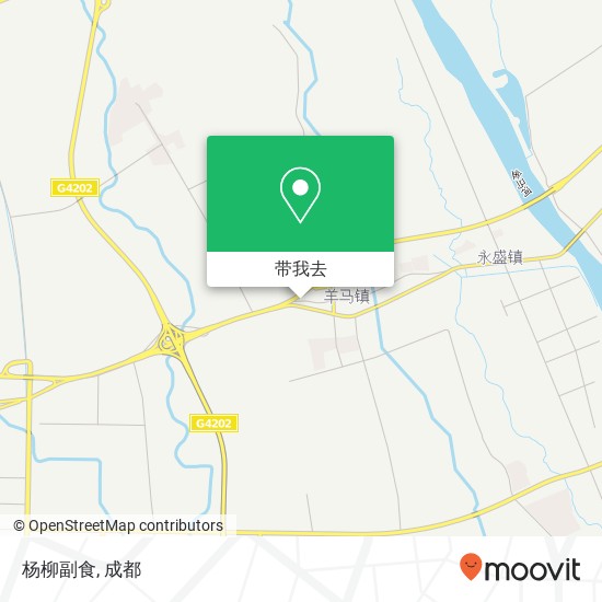 杨柳副食地图